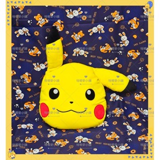 寶可夢 Pokemon 皮卡丘超柔軟大臉微笑娃娃枕 日本正版景品 生日禮物 交換禮物 X0091