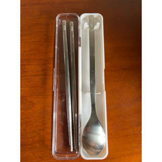 無印良品 環保餐具組 不鏽鋼餐具組 MUJI環保餐具 環保筷環保湯匙 餐具組