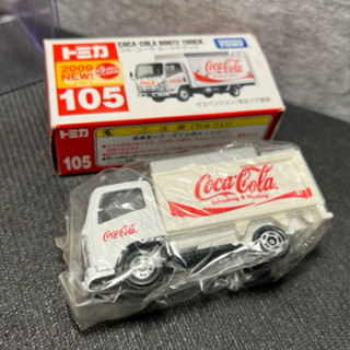 Tomica多美小汽車 105 Coca Cola route truck 可口可樂運輸車 （2009新車貼）