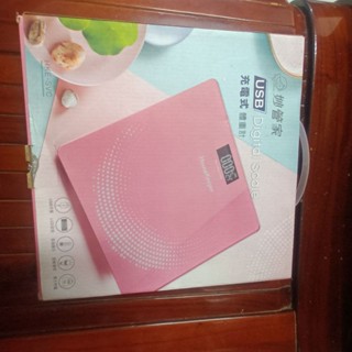 妙管家USB充電式體重計