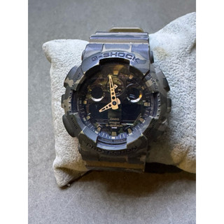 卡西歐G-SHOCK GA-100CM-5A野戰迷彩