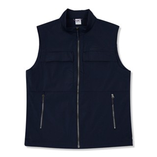 【EIDER】男網布多口袋透氣背心 / 22EDMM22661-[零碼 藍M]