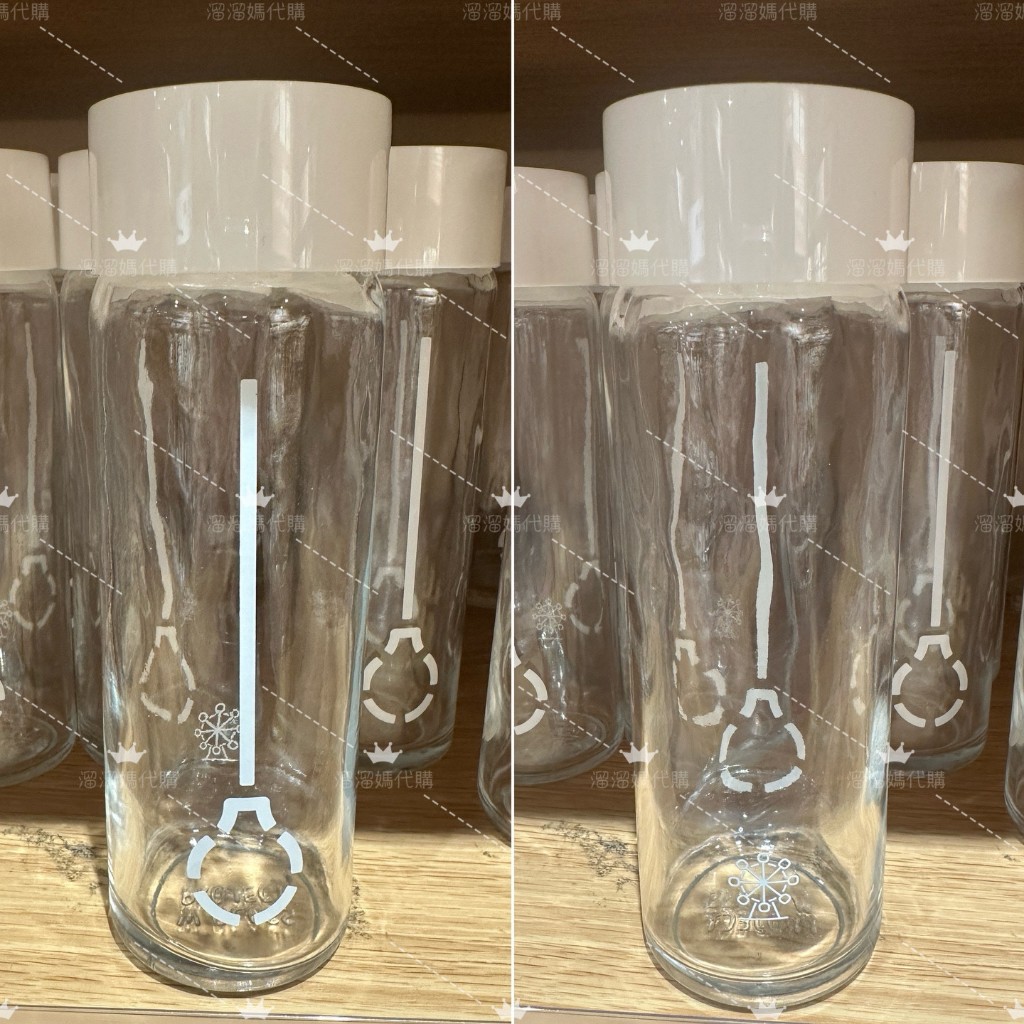 【代購】 無印良品 MUJI 可重複使用 玻璃水瓶 250ml 美麗華3周年限定款 春池玻璃 台灣限定 玻璃水杯