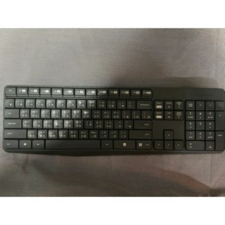 二手 無滑鼠跟接收器 只剩鍵盤羅技 MK235 無線鍵盤