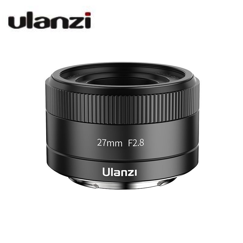ULANZI CL02 APS-C便攜街拍自動鏡頭(E-Mount) 27mm f2.8~公司貨 適NEX6 ZVE10