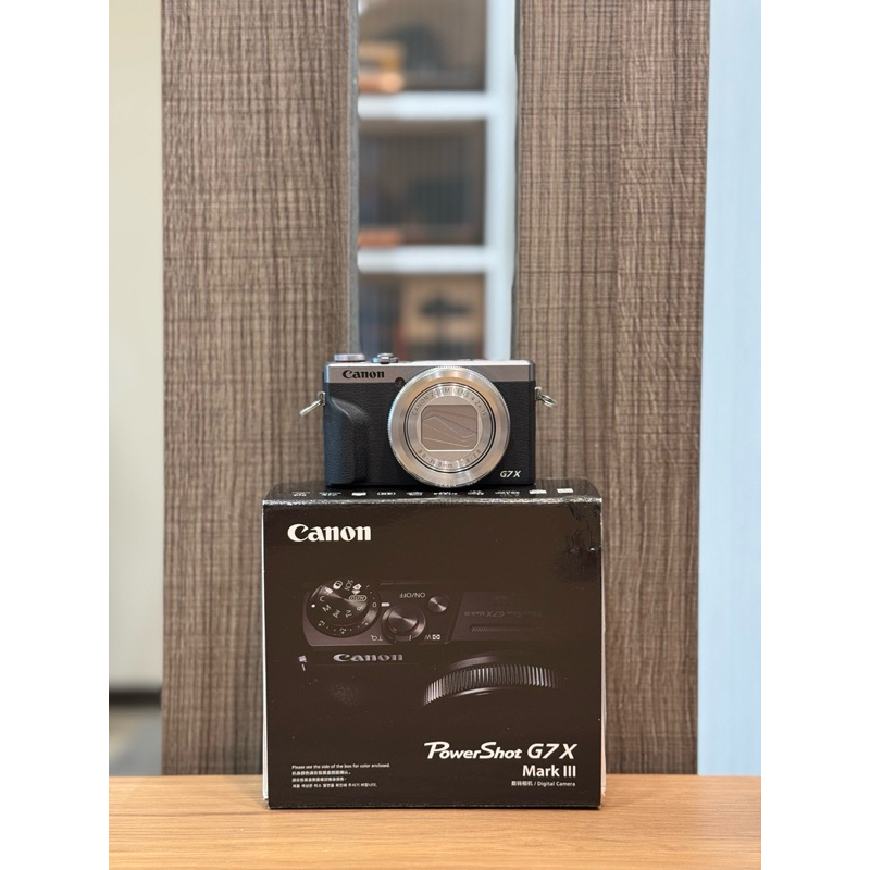 Canon G7X Mark III銀機身（初芯二手）