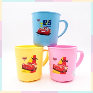 迪士尼 Cars 汽車總動員 造型水杯 350ml-紅色
