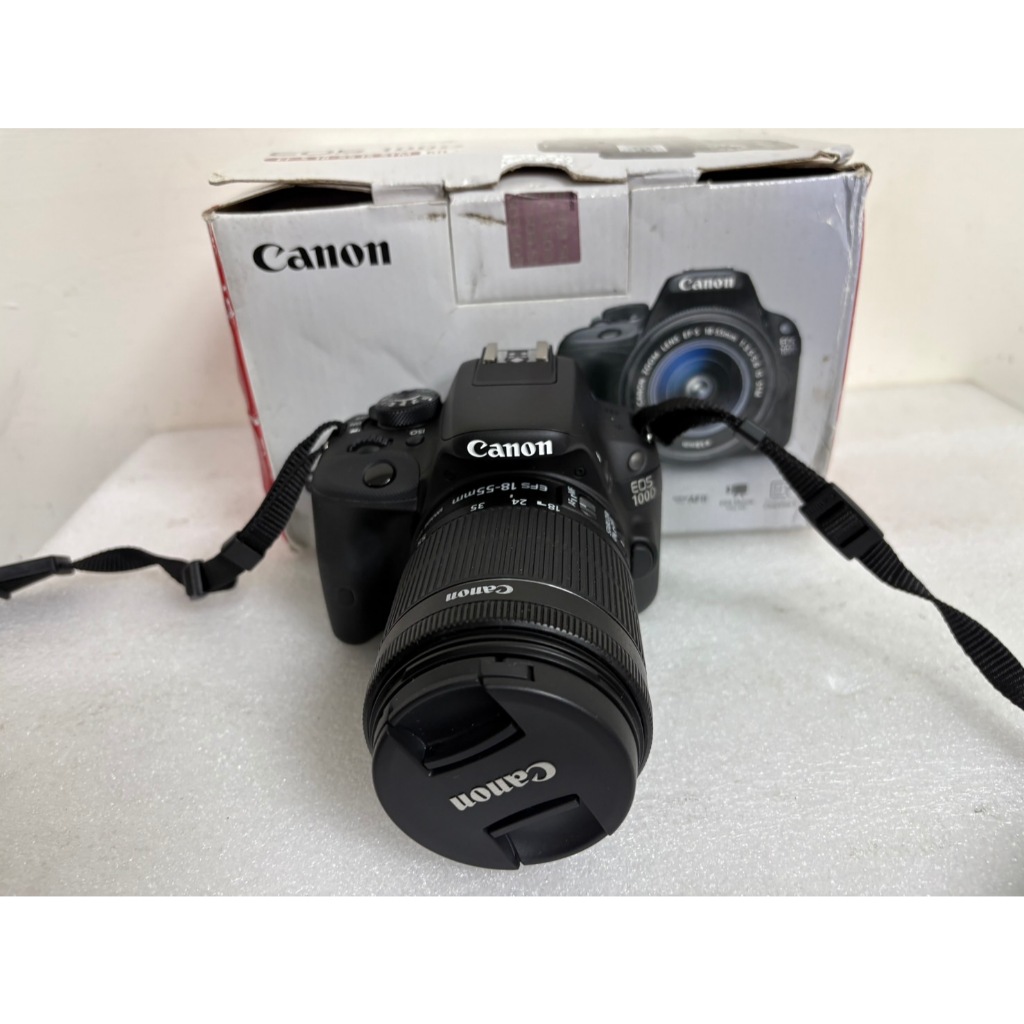 【彩虹3C】二手Canon EOS 100D數位單眼相機 快門數0
