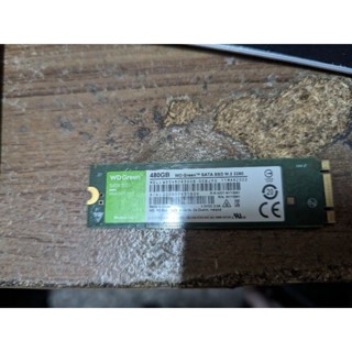 Wd green 綠標 480gb m.2 sata ssd 固態硬碟 保固到 2025/09/24