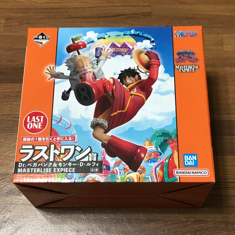 （全新） 航海王 海賊王 未來島 蛋頭篇 一番賞 Last One 獎 最後賞 貝加龐克 + 魯夫 角色 模型