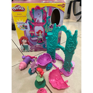(二手）培樂多 play-doh 黏土遊戲組 冰淇淋組合 迪士尼公主