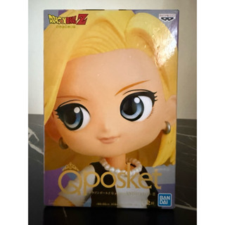 【現貨】全新未拆 正版 日版 Q-POSKET 七龍珠 18號 人造人 B款 QP 景品 公仔 模型