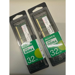 ADATA 威剛 DDR4 3200 筆記型記憶體(AD4S3200732G22-SGN) 32g *2 =64G