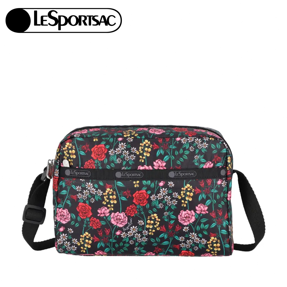 |快速出貨|Lesportsac Daniella Crossbody 拉鍊斜背包 側背包 送禮-馥郁花語