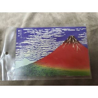🌟現貨🌟 全新日本富士山明信片（赤富士版）