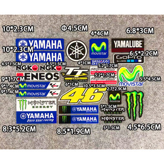 YAMAHA 山葉 鬼爪 車貼 機車 防水 貼紙 反光貼紙 車殼 安全帽 摩托車 造型 外觀 車身 SMAX 新勁戰