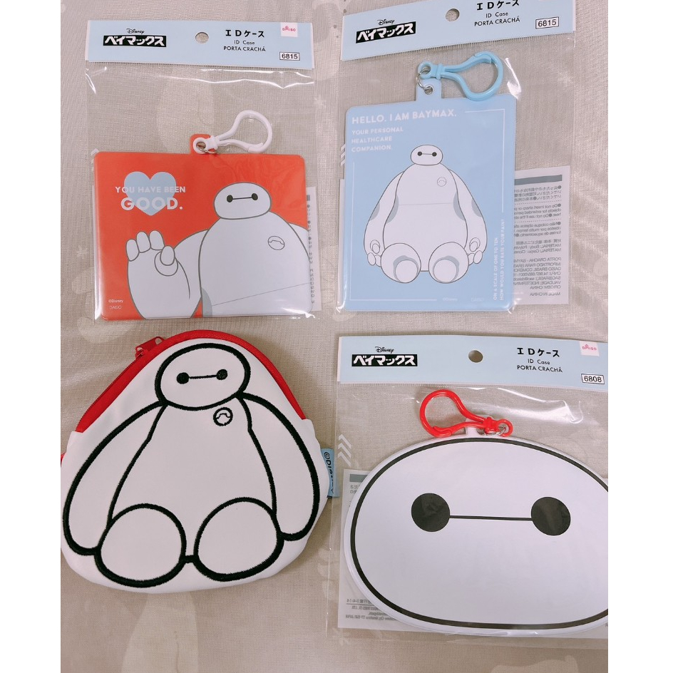 ✨日本帶回✨杯麵 大英雄天團 baymax 識別證 收納包 零錢包