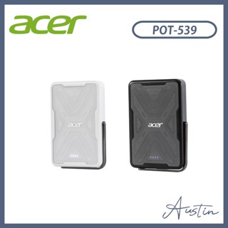 ［acer 宏碁］POT-539 5000mAh 15w Magsafe快充超薄無線行動電源