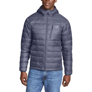 全新💕羽絨外套Eddie Bauer 550輕羽絨外套-男 灰藍色 美版M(亞版L)👍
