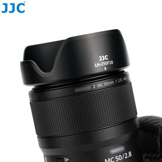台灣現貨JJC LH-Z50F28 鏡頭遮光罩適用NIK. NIKKOR Z MC 50mm f/2.8 Macro鏡頭