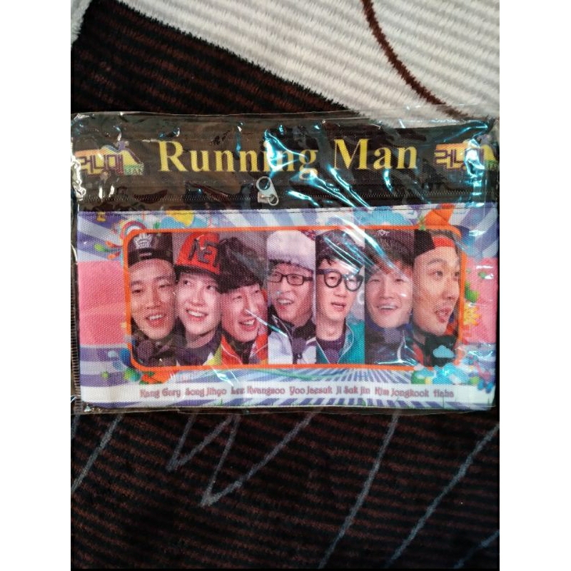 韓國綜藝Running man 2019人物大全收納包收納袋 劉在錫 金鐘國 李光洙 宋智孝 Gary 哈哈 池錫辰