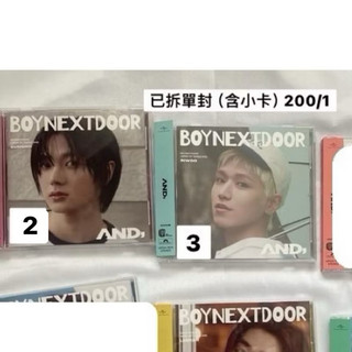 BOYNEXTDOOR 日專 AND LUCKY DRAW 特典