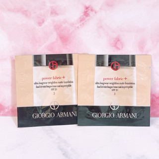 現貨 Giorgio Armani 亞曼尼 超持妝絲絨水慕斯粉底 SPF20 3 1ml 設計師水凝光影粉底SPF15