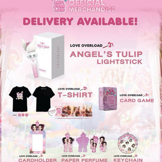 泰國💖Freenbecky LOVE OVERLOAD 曼谷見面會官方週邊商品 手燈 T-shirt card game