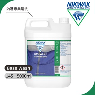 Nikwax 內著衣物機能清洗劑 145【5L】｜適用於吸濕排汗、透氣等功能的合成纖維運動衣物、內著及配件