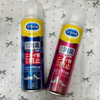 [沐沐屋]Dr scholl 爽健 鞋用瞬間消臭抑菌 消臭噴霧