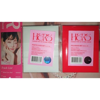 SW購入 MINNIE 米妮 solo [HERS] 快閃店 小卡組 卡包 妮lo I-DLE IDLE