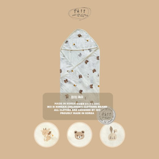 🐰 IKII 韓國童裝 春季新品 睡覺包巾 動物包巾 推車可蓋 兔兔包巾 小龍包巾 防驚跳 防驚嚇 安穩睡(預購)