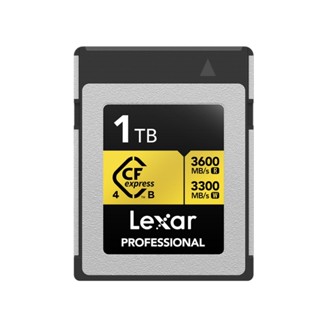 Lexar Professional Gold CFexpress 4.0 Type B 【宇利攝影器材】1TB 高速卡