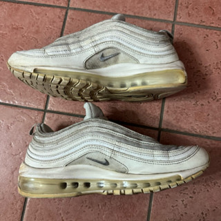現貨秒出 二手 Nike Air Max 97全白 女鞋 運動鞋 慢跑鞋 球鞋 氣墊鞋 小白鞋 反光經典女鞋 運動