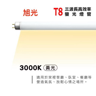 旭光20 W太陽神燈管黃光