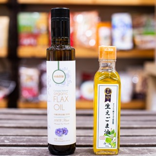 [綠工坊] 有機亞麻仁油 冷壓初榨亞麻仁油 亞麻籽 紫蘇油 生籽初榨冷壓純天然紫蘇油 無焙炒 韓國進口