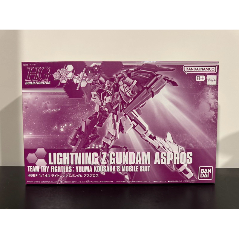 PB限定，Bandai,HG 1/144,Gundam,Lightning Z,Zeta Gundam,鋼彈創鬥者