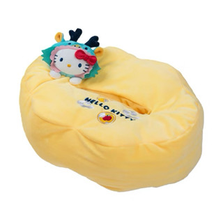 ［三麗鷗］Hello kitty絨毛造型面紙套 可愛療癒收納擺飾道具居家 娃娃玩偶帕恰狗大耳狗布丁狗美樂蒂