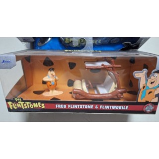 MJCC☆JADA 1:32 合金 模型車 THE FLINTSTONES 摩登原始人 FRED FLINTMOBILE