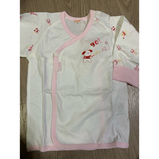 全新無吊牌 combi 新生兒肚衣 紗布衣 03m 女寶