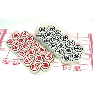 Midori小商店 ▎ 榮冠 雙色 明星象棋 直徑 29mm 比賽專用 附象棋紙