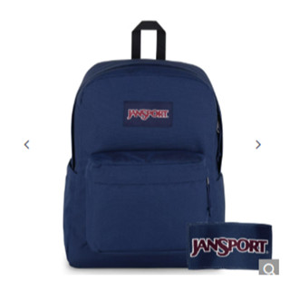 【JANSPORT】SUPERBREAK PLUS後揹包26L『海軍藍』0A4QUE 戶外 露營 健行 休閒 時尚 旅遊