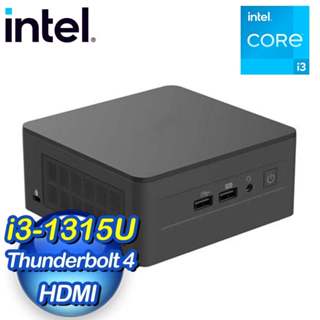 INTEL NUC 13 PRO 準系統 (i3-1315U) SWNUC13L3KI3000 單價/加購SSD、RAM