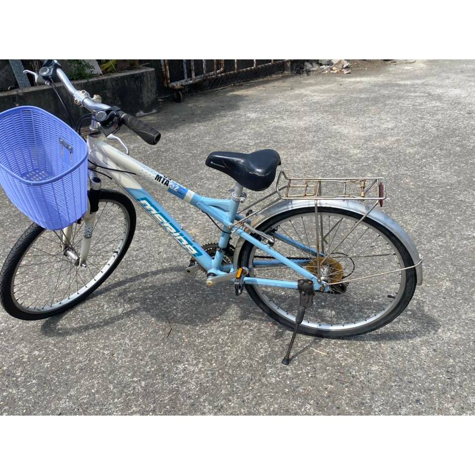 美利達 淑女車 單車 越野車 3成新 可騎 二手腳踏車