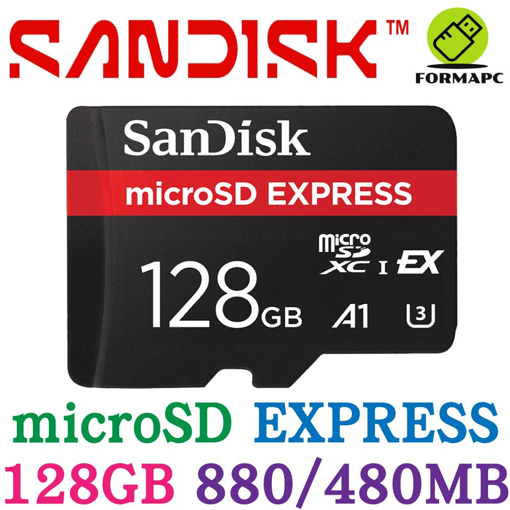 SanDisk MicroSD Express 記憶卡 128G 128GB microSDXC 880MB TF 小卡