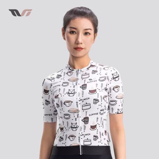 【VM.Plus】TVI早安短上衣-白(女) 短車衣 女款 自行車車衣 騎行服 / 剩 XL尺寸