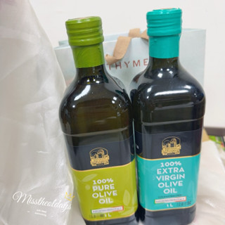 「飲茶」26/11月 義大利原裝原瓶進口 弗昂100%第一道特級初榨冷壓橄欖油/100%純級橄欖油1L 橄欖油