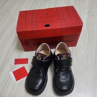二手小童諾貝達牛皮皮鞋