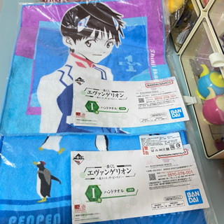 新世紀福音戰士一番賞毛巾 方巾手帕BANDAI 轉蛋扭蛋盲盒玩偶公仔人偶食玩娃娃家家酒玩具迷你模型