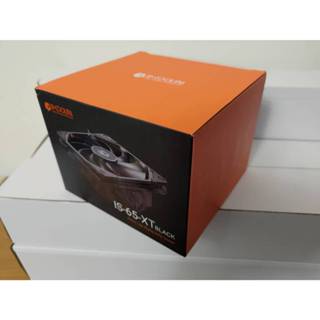 ID-COOLING IS-65-XT(黑色)含無光PWM風扇 全新現貨 小體積 CPU四熱管散熱器